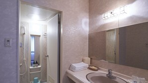 Twin Room A, Non Smoking or Smoking (advance request required) | Bathroom - Hotel Four C'S (Motomiya)