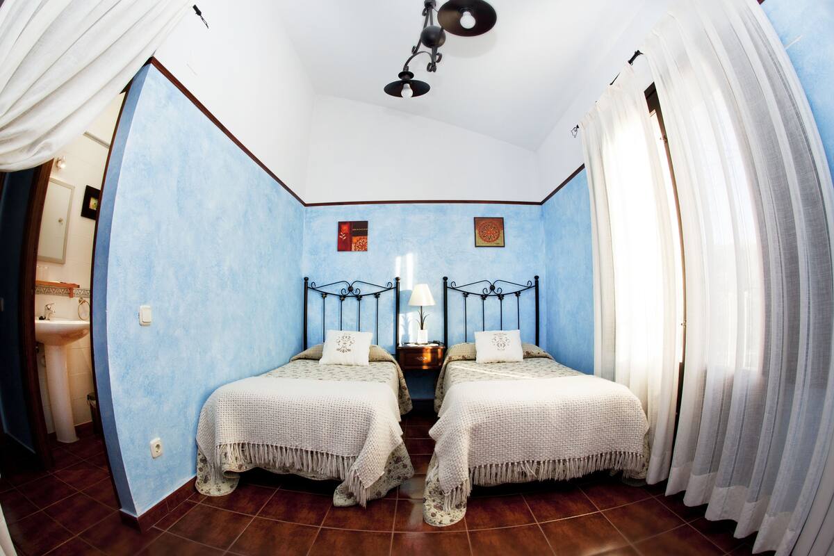Chambre avec lits jumeaux