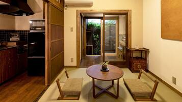 Otonari - Traditional Double Storey house with Open-Air Bath & Garden, Non Smoking | Private kitchen | Fridge, microwave, coffee/tea maker, electric kettle