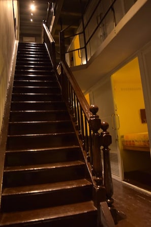 Staircase - 21 Hostel (Yangon)