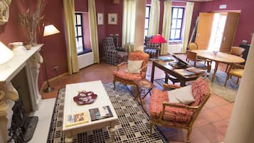 Sala de estar en el lobby