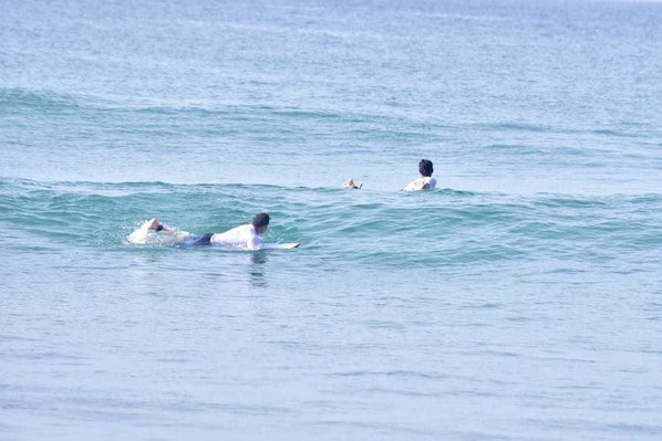 Beach nearby