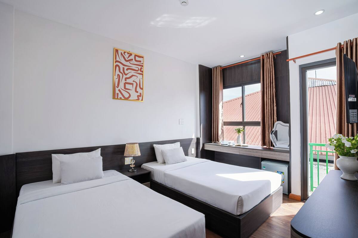 Phòng đôi hoặc 2 giường đơn Deluxe | Minibar, bàn, phòng cách âm, truy cập Internet không dây miễn phí 