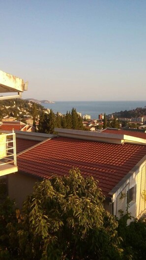 Blick von der Unterkunft