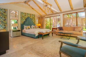 Phòng đôi Deluxe, quang cảnh vườn | Minibar, bàn, khu vực làm việc phù hợp cho laptop, phòng cách âm 