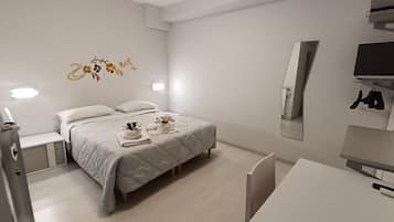 Comfort Room, Refrigerator | Egyptian cotton sheets, premium bedding, down comforters, desk