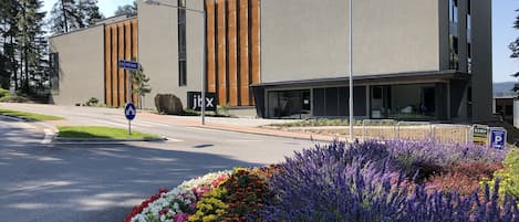 Façade de l’hébergement