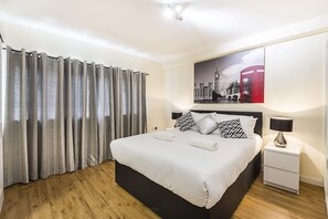 Deluxe Apartment, Multiple Beds, Non Smoking | 2 bedrooms, premium bedding, individually decorated - Orchid House Serviced Apartment (Watford)