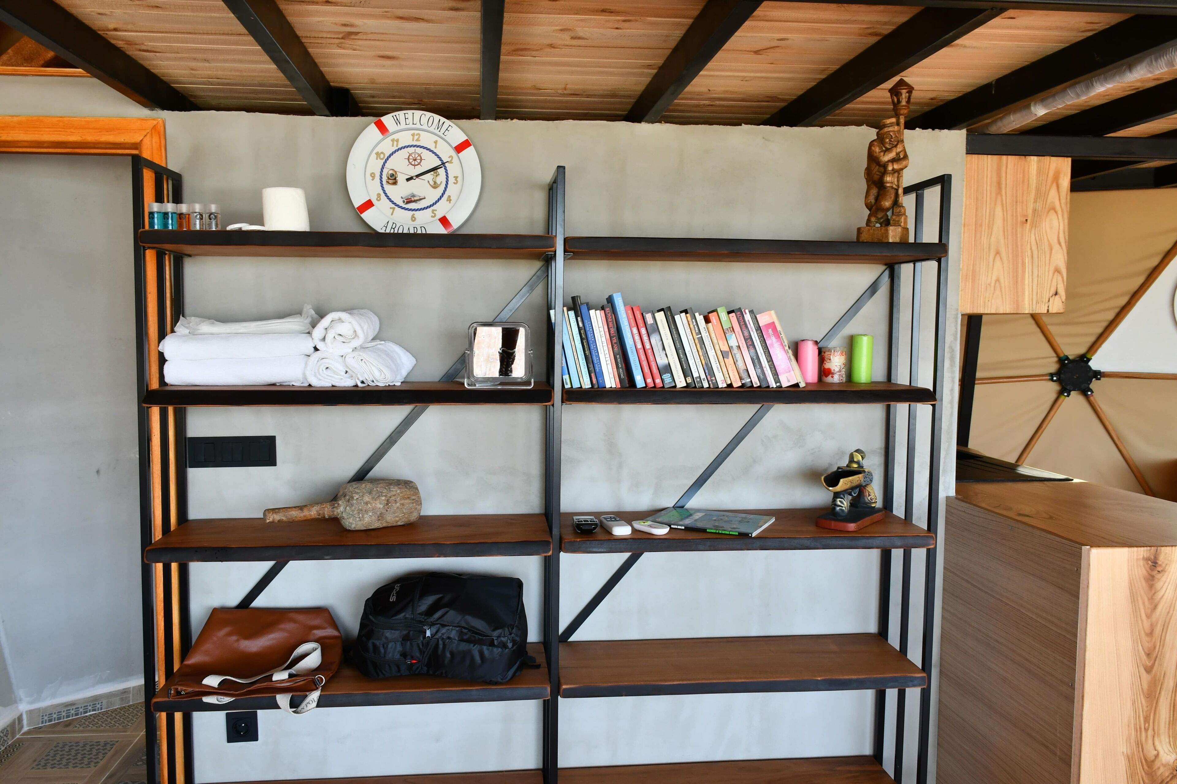 grand tent | 1 bedroom, minibar, laptop workspace, iron/ironing board