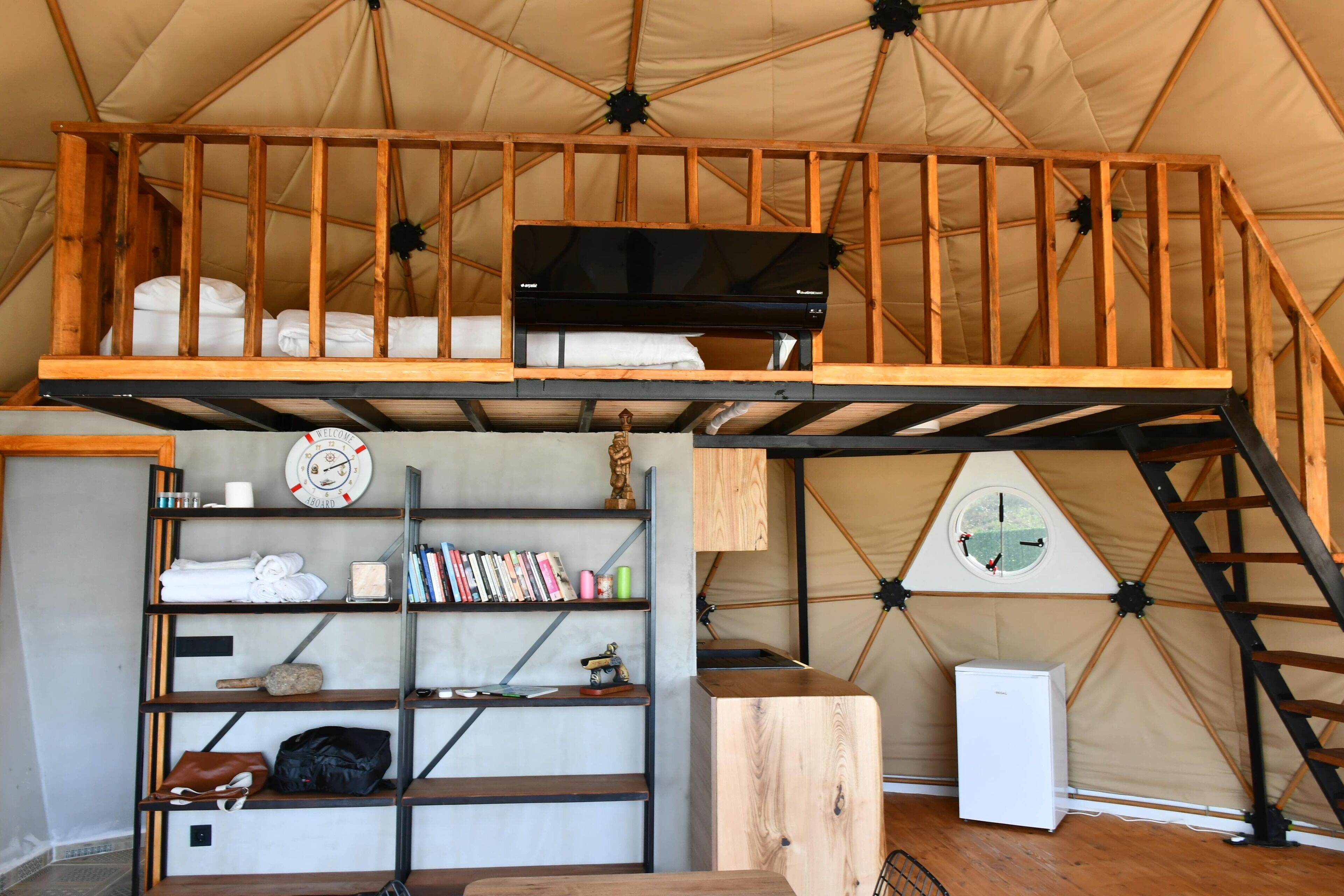 grand tent | 1 bedroom, minibar, laptop workspace, iron/ironing board