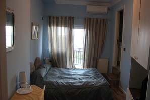 Double or Twin Room, Balcony, Sea View | View from room