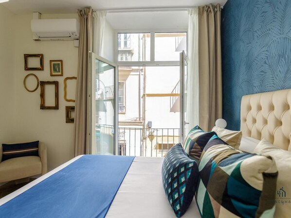 1 habitación, tabla de planchar con plancha, internet y ropa de cama 