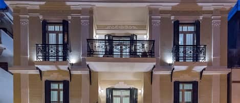 Front of property - evening/night