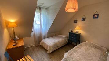 2 chambres, Wi-Fi gratuit