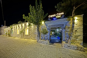 Façade de l’hébergement