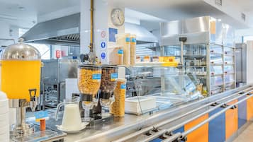 Free daily on-the-go breakfast