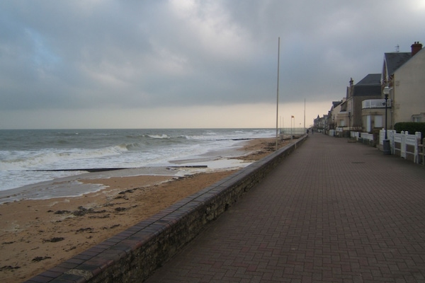 Blick von der Unterkunft