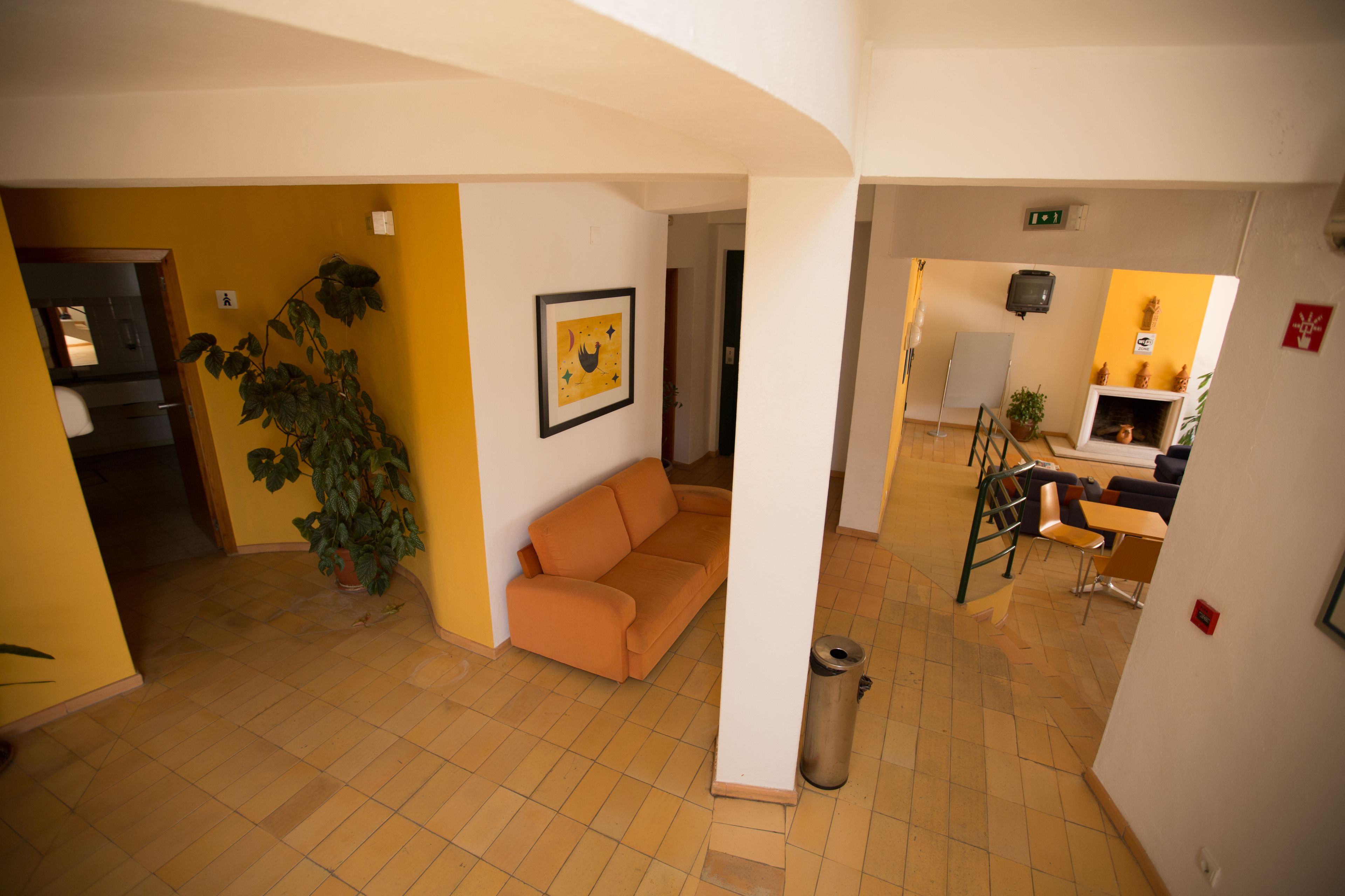 Zona de estar del vestíbulo