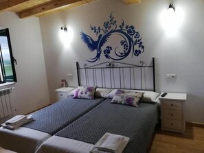 Desk, free WiFi, bed sheets, wheelchair access