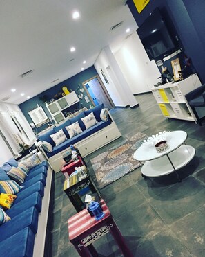 Sala de estar en el lobby