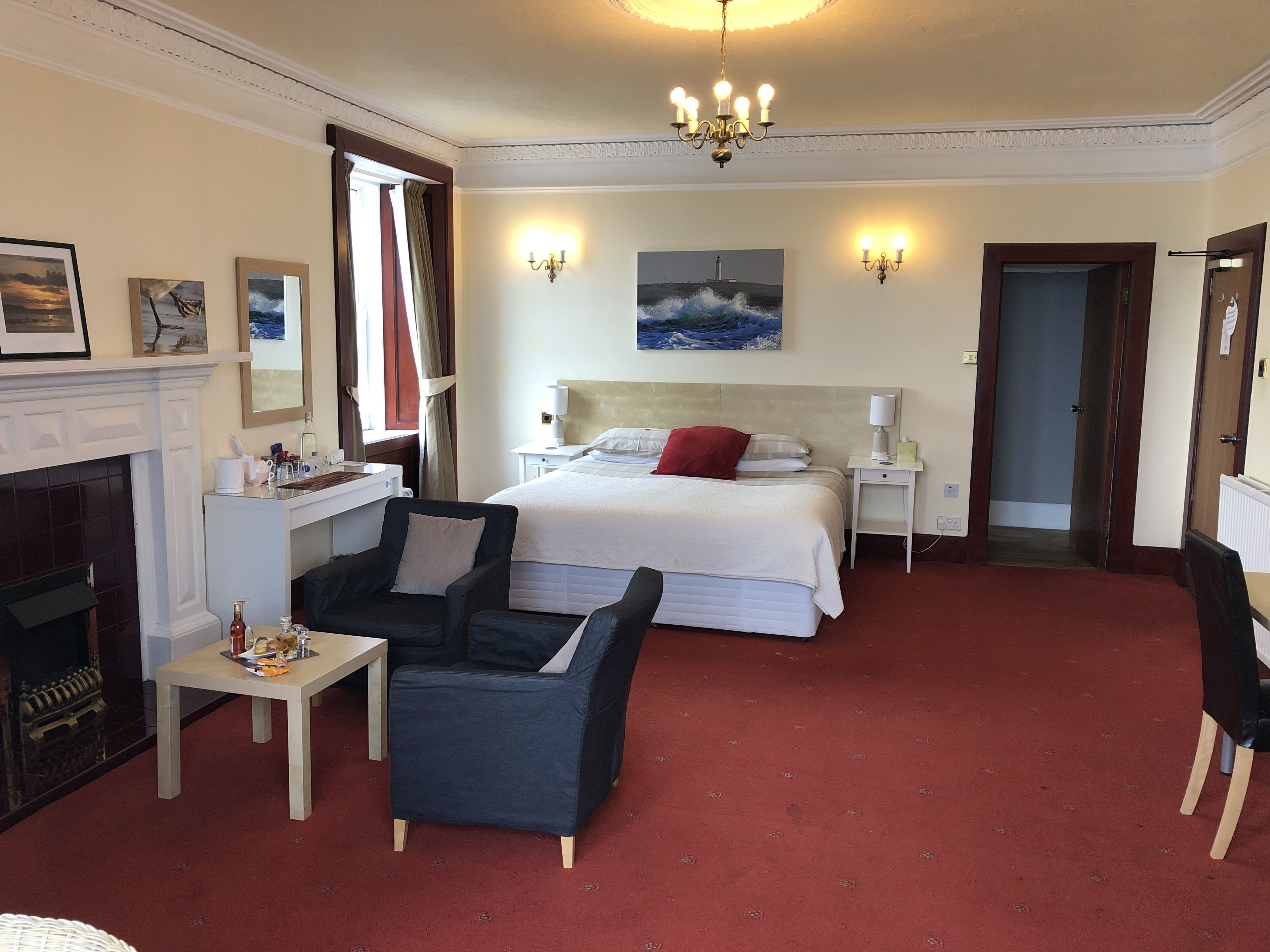 Superior Double or Twin Room, Ensuite, Sea View (The Bowmore Suite) | Free WiFi, bed sheets