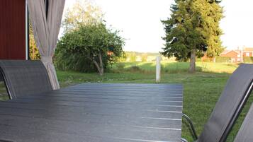 Vue depuis lâhĂ©bergement