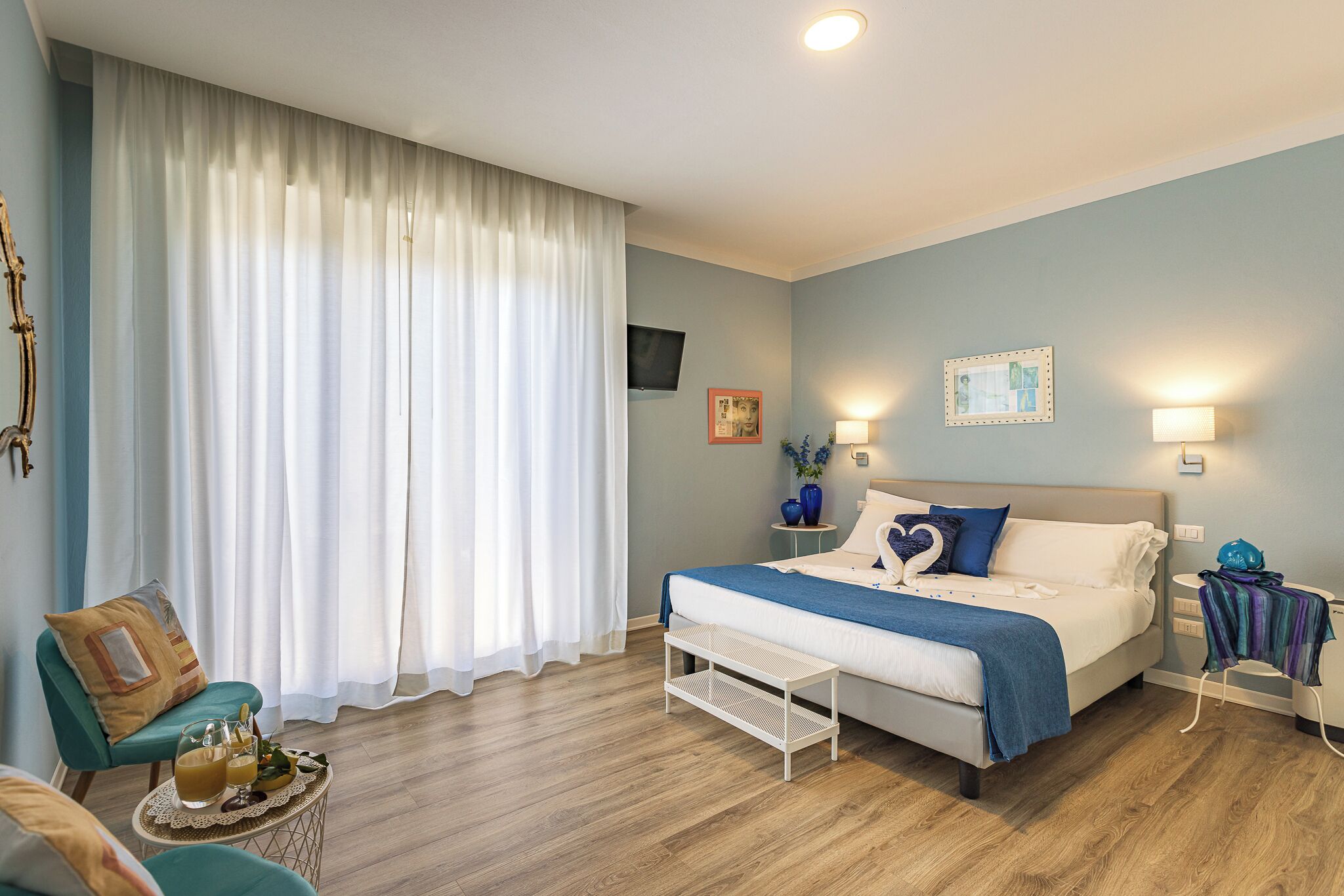 Camera Deluxe, balcone | 1 camera, biancheria da letto di alta qualità, copriletto in piuma
