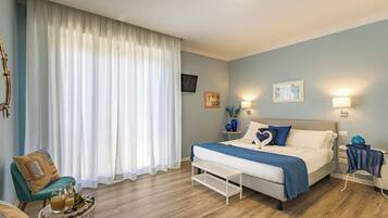 Camera Deluxe, balcone | 1 camera, biancheria da letto di alta qualità, copriletto in piuma