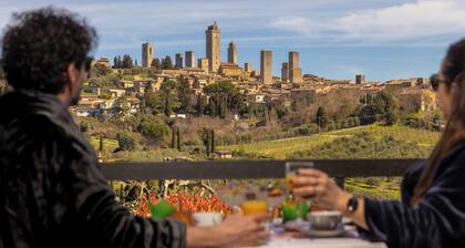 B & B La Cornice - Gina Room With Bathroom and Private Terrace