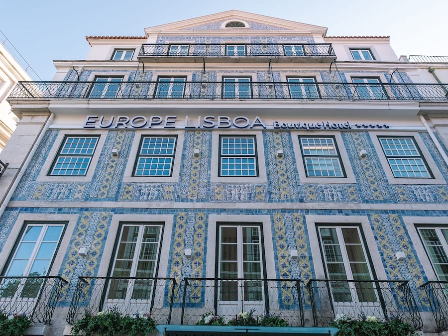 Façade de l’hébergement