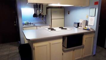 Kondominium, 1 kamar tidur | Dapur pribadi | Lemari es, microwave, dan pemanggang roti