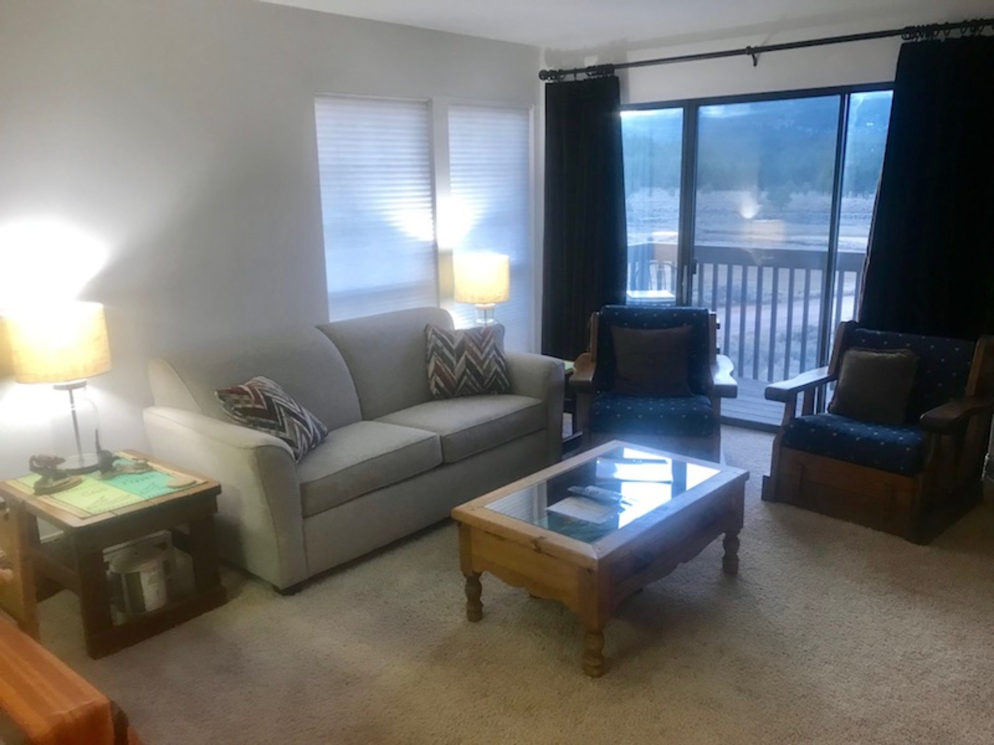 Condo, 1 Bedroom | Living room | TV, fireplace