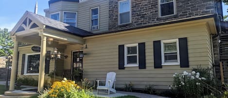 Voorkant van accommodatie