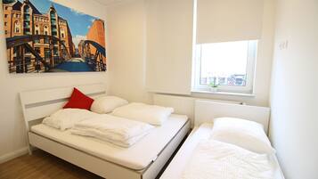 Free WiFi, bed sheets