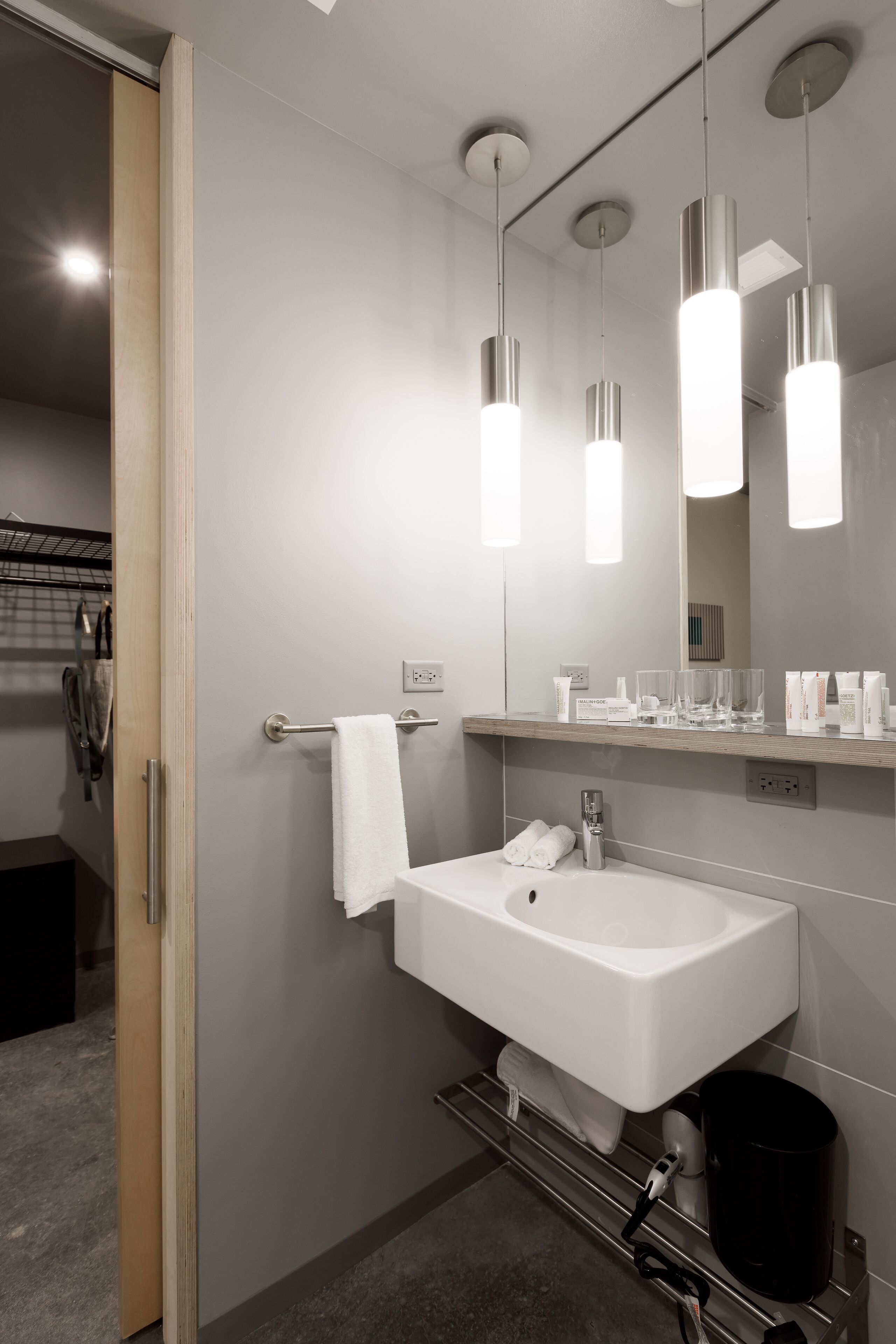 eco-friendly toiletries, hair dryer, bathrobes, slippers