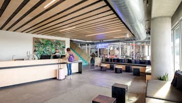 Sala de estar en el lobby