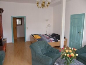 Blackout curtains, cots/infant beds, free WiFi, bed sheets