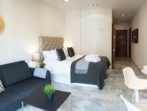 1 Schlafzimmer, Bügeleisen/Bügelbrett, Internetzugang, Bettwäsche