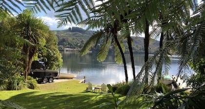 El lujoso Love Shack Lake Edge Escape.