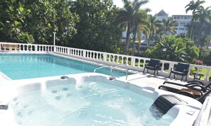 Outdoor pool - VILLA PATIENTLY WAITING IS A STUNNING NORTH COAST JAMAICAN GEM A DIAMOND RENTAL (Ocho Rios)