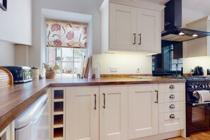 Microwave, oven, dishwasher, highchair