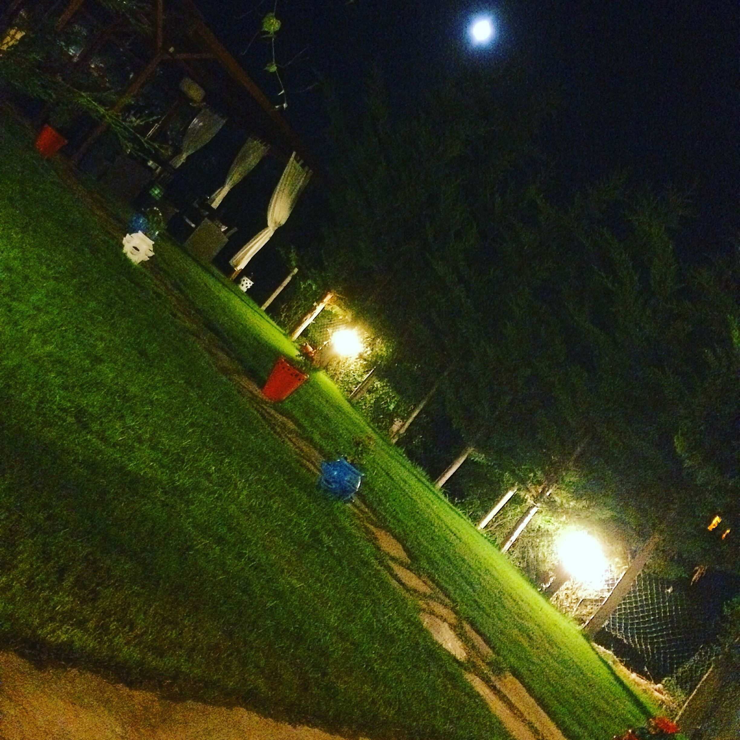 front of property – evening/night