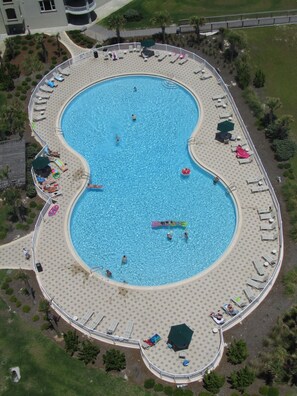 Alberca al aire libre 