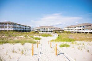 Exterior - Riverwatch: Oceanfront Condo with Covered Porch, Community Pool (Oak Island)