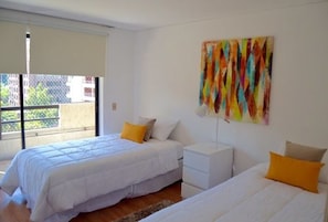 Standard Apartment, Multiple Beds, Non Smoking | 4 bedrooms, blackout drapes, free WiFi, bed sheets - Alojarent Callao (Santiago)