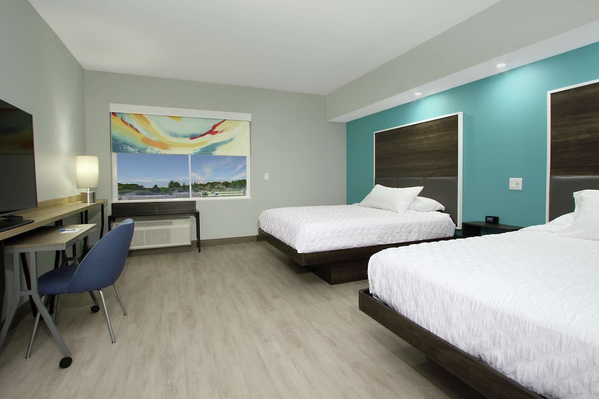 In-room safe, desk, blackout curtains, cots/infant beds