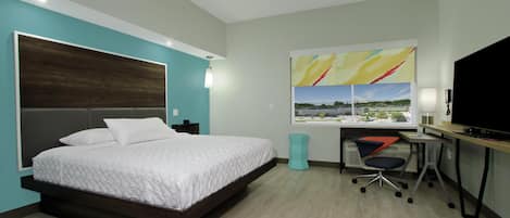 In-room safe, desk, blackout curtains, cots/infant beds