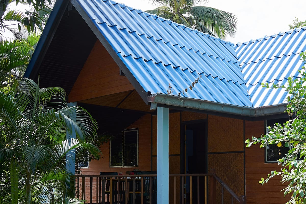 Family Bungalow, 2 Bedrooms, Pool View, Poolside | Living area | 32-inch LED TV with satellite channels, TV