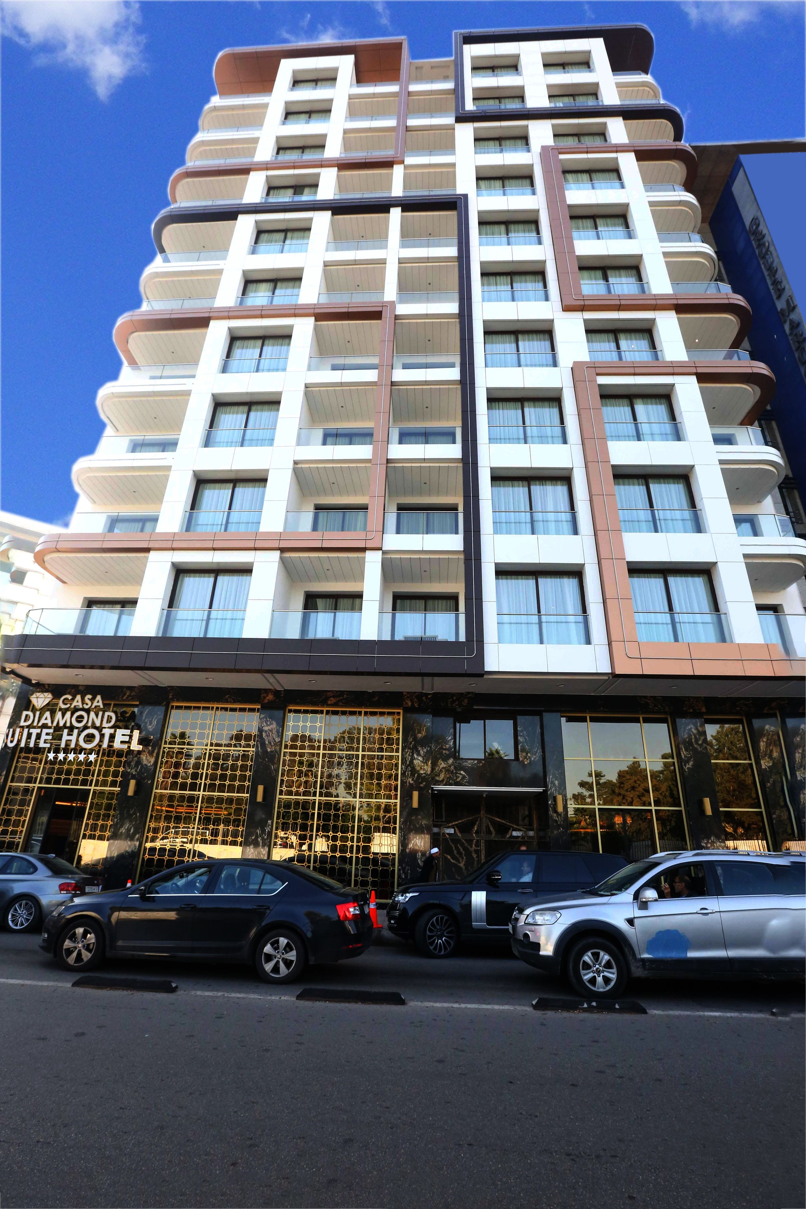 Façade de l’hébergement