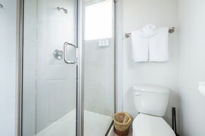 Småhus, 1 queensize-seng med sovesofa, ikke-røyk | Dusj på badet